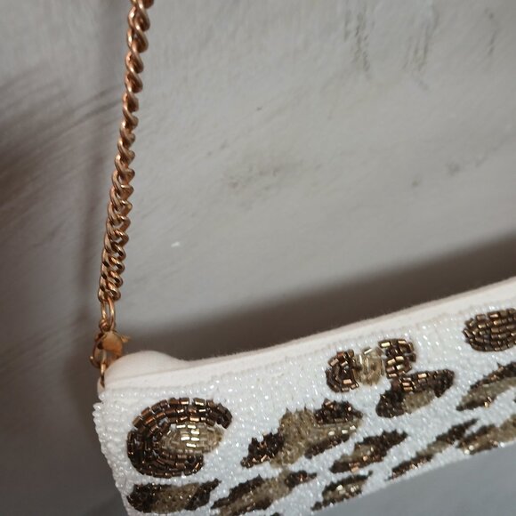 Vintage Beaded Leopard Clutch - Picture 7 of 10